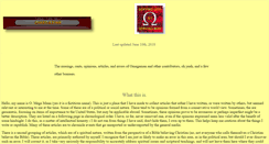Desktop Screenshot of omegazine.com